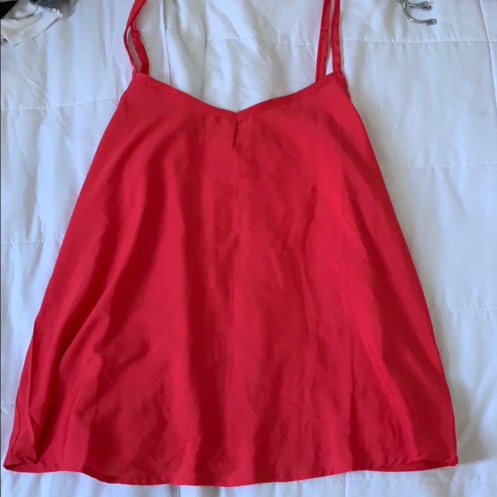 Red/pink blouse